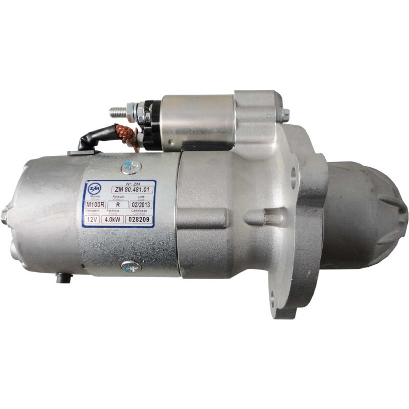 Motor Partida Vw Caminhoes 12V 4.0Kw M100R Zm-8048101