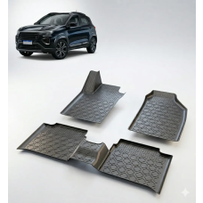 TAPETE TIPO BANDEJA 4P PRETO MOD. FIAT PULSE HIBRIDO 24> (5 PEÇAS)