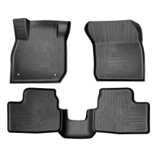 TAPETE TIPO BANDEJA 4P PRETO MOD. VW POLO 17> (5 PEÇAS)