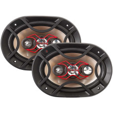 Par Alto Falante 6X9 Bravox 140W Rms Quadriaxial B4X69X Kit