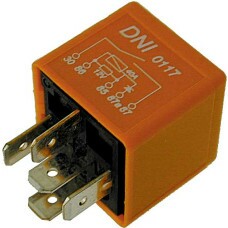 RELE AUXILIAR ACIONAMENTO AR CONDICIONADO VW GOL,VOYAGE,PARATI 12V 5 TERMINAIS