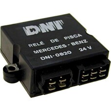 RELE DO PISCA CAMINHAO MBB >83 24V 10 TERMINAIS NEGATIVO NA CARCAÇA