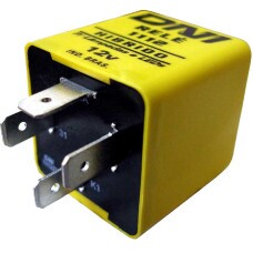 RELE DE PISCA HIBRIDO 12V 4T SEM SUPORTE PARA LANT.COM LED E LAMPADAS