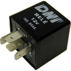 RELE DO PISCA 12V FIAT UNO,PREMIO TEMPRA CLIO SCENIC 4 TERMINAIS CANECA CURTA