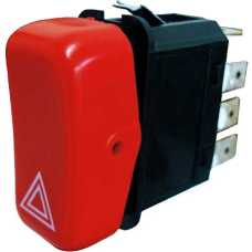 INTERRUPTOR LUZ EMERGENCIA 24V MBB 88>AGRALE MARCOPLO