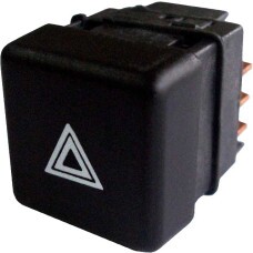 INTERRUPTOR DE LUZ DE EMERGENCIA 12V FIAT UNI/PREMIO/ELBA/FIORINO/DUNA/SPAZIO