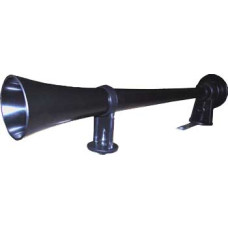 BUZINA A AR PLASTICA COM COMPRESSOR 12V