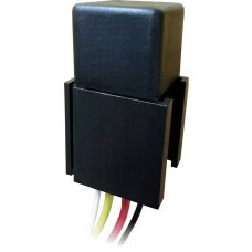 RELE 24V C/ SOQUETE/CHICOTE 4 TERMINAIS C/ 2 TERMINAIS LARGOS 70A