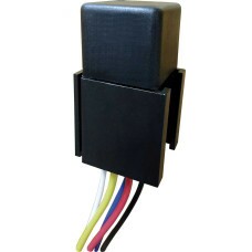 RELE REVERSOR 12V C/ SOQUETE/CHICOTE 5 TERMINAIS C/ 3 TERMINAIS LARGOS 80/60A