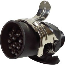 TOMADA ELETRICA P/ ENGATE REDONDA 15 POLOS MACHO P/ ILUMINAÇÃO, ABS E RASTREADOR