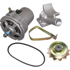 Kit Alternador Fusca Brasilia Kombi Completo Polia E Correia