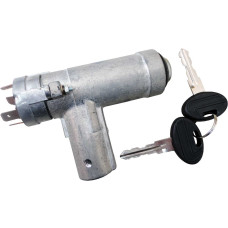 TRAVA DE DIRECAO C/ COMUT E CILINDRO DE CHAVES SCANIA CAM SERIE 111 E 141 76/81