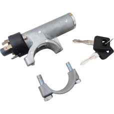 TRAVA DE DIRECAO C/ COMUT E CILINDRO DE CHAVES VOLVO CAMINHOES SERIE NL89/95