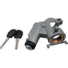 TRAVA DIREÇAO COMPLETA C/ COMUTADOR CILINDRO ROLAMENTO S/TRAVA COLUNA VW CAM.87>