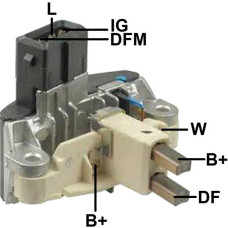 REGULADOR DE VOLTAGEM DO ALTERNADOR BOSCH 14V BMW SERIE 3/5/X5/Z3