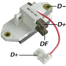 REGULADOR DE VOLTAGEM DO ALTERNADOR MM 14V SEAT IBIZA 1.2/1.5/MALAGA 1.2/1.5