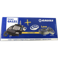 KIT 1 REGULADOR GA-0121 + 1 ROLAMENTO GA-GR6003DW + 1 ROLAMENTO GA-GR6303