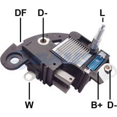 REGULADOR DE VOLTAGEM DO ALTERNADOR DENSO 14V GM CORSA/PRISMA/FIAT PALIO/UNO