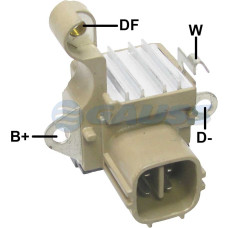 REGULADOR DE VOLTAGEM DO ALTERNADOR DENSO 14V TOYOTA HILUX PITBULL/HYUNDAI SANTA