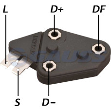 REGULADOR DE VOLTAGEM DO ALTERNADOR DELCO 14V GM CAMINHOES COM MOTOR CATERPILLAR