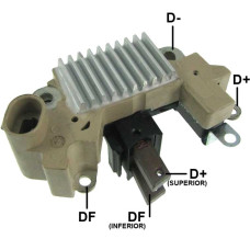 REGULADOR DE VOLTAGEM DO ALTERNADOR HITACHI 14V ASIA TOWNER/EFFA/HAFEI/CHANA