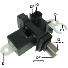 REGULADOR DE VOLTAGEM DO ALTERNADOR BOSCH CHRYSLER / JEEP / DODGE