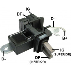 REGULADOR DE VOLTAGEM DO ALTERNADOR BOSCH DODGE RAM/DURANGO