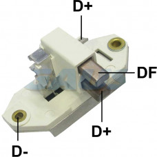 REGULADOR DE VOLTAGEM DO ALTERNADOR ISKRA 12V MASSEY FERGUSSON