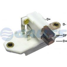 REGULADOR DE VOLTAGEM ALT ISKRA 12V VALTRA NEW HOLLAND MF