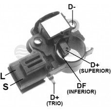REGULADOR DE VOLTAGEM DO ALTERNADOR MITSUBISHI 14V NISSAN