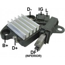 REGULADOR DE VOLTAGEM DO ALTERNADOR Chery 14 V CHERY QQ/FACE/QQ3