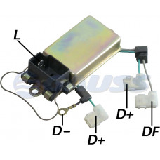 REGULADOR DE VOLTAGEM ALT LU MBB ONIB CAM SCANIA SEVEL ZANNELLO