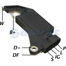 REGULADOR DE VOLTAGEM ALT DR 14V CHEVROLET P SERIES STEP VAN GMC