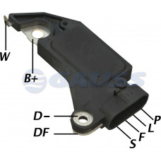 REGULADOR DE VOLTAGEM ALT DR 14V GM VEICULOS