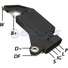 REGULADOR DE VOLTAGEM ALT DR 14V CHEVROLET CAMARO PONTIAL FIREBIRD