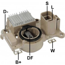 REGULADOR DE VOLTAGEM DO ALTERNADOR MITSUBISHI 14V MITSUBSHI PAJERO EMPILHADEIRA