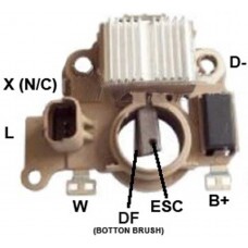 REGULADOR DE VOLTAGEM DO ALTERNADOR MITSUBISHI 14,5V RENAULT MEGANE