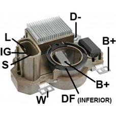 REGULADOR DE VOLTAGEM DO ALTERNADOR MITSUBISHI 28V IVECO STRALIS/EURO STAR