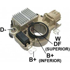 REGULADOR DE VOLTAGEM DO ALTERNADOR MITSUBISHI 14V HONDA CRV/STRAM/ACURA