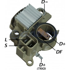 REGULADOR DE VOLTAGEM ALT MITSUBISHI HYUNDAI/ECLIPSE