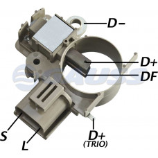 REGULADOR DE VOLTAGEM ALT 12V MITSUBISHI PAJERO 2500 DIESEL