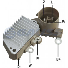 REGULADOR DE VOLTAGEM ALT ND 14V CHEVROLET CHEVY SPRINT SUZUKI