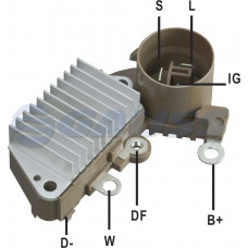 REGULADOR DE VOLTAGEM ALT ND 14V TOYOTA EMPILHADEIRAS FORKLITS
