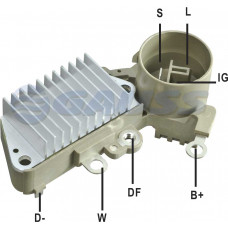 REGULADOR DE VOLTAGEM ALT ND 14V HONDA ACCORD PRELUD CIVIC TOYOTA