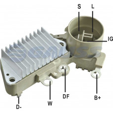 REGULADOR DE VOLTAGEM ALT ND 14V TOYOTA CELICA MR2 W 100A