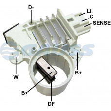 REGULADOR DE VOLTAGEM FORD MUSTANG SHELBY 08>09/THUNDERBIRD V8 3.9 90>95