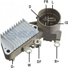 REGULADOR DE VOLTAGEM ALT ND 14V HONDA ACCURA INTEGRA