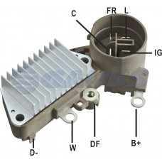 REGULADOR DE VOLTAGEM ALT ND 14V HONDA PRELUDE