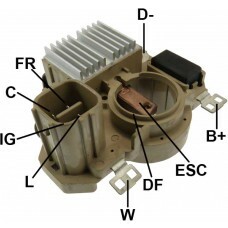 REGULADOR DE VOLTAGEM DO ALTERNADOR 14V HONDA CIVIC/HRV/FIT 1.5 06>
