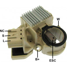 REGULADOR DE VOLTAGEM DO ALTERNADOR MITSUBISHI 12V NISSAN SENTRA/VERSA/TIIDA/XTR